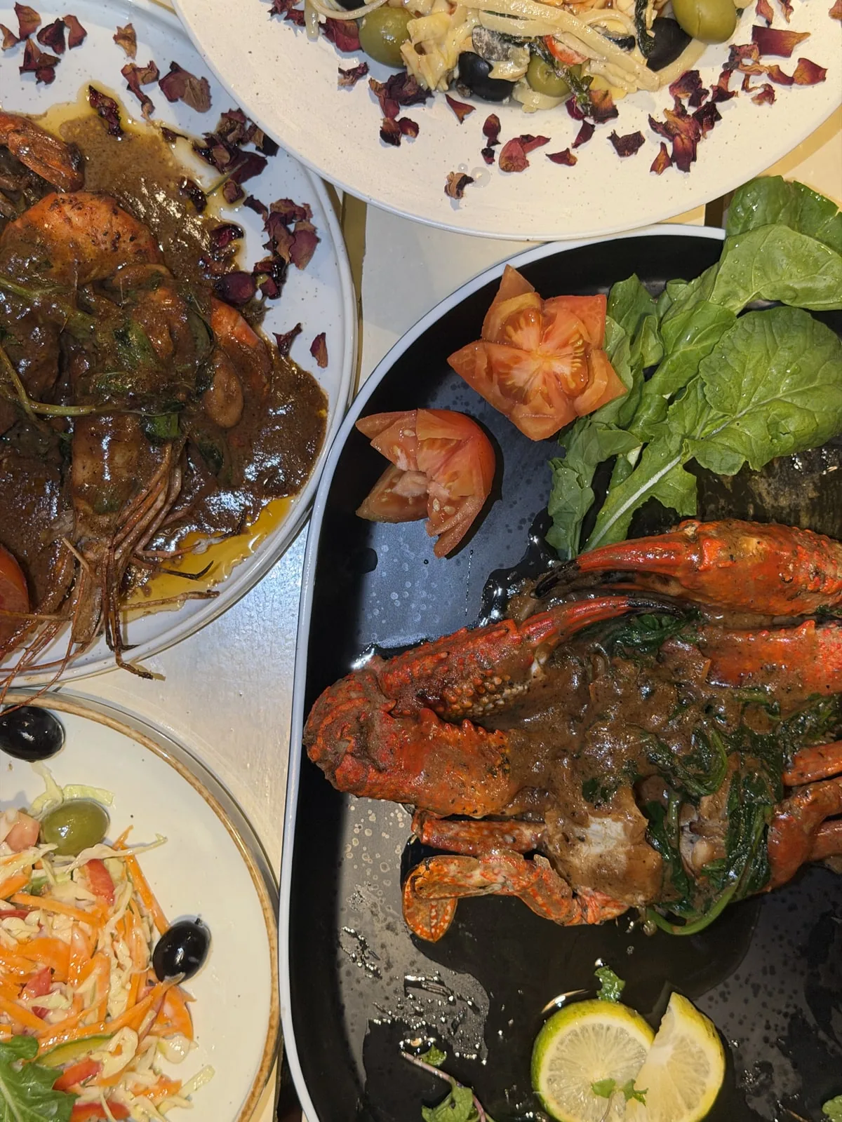 Dining at Bliss Restaurant